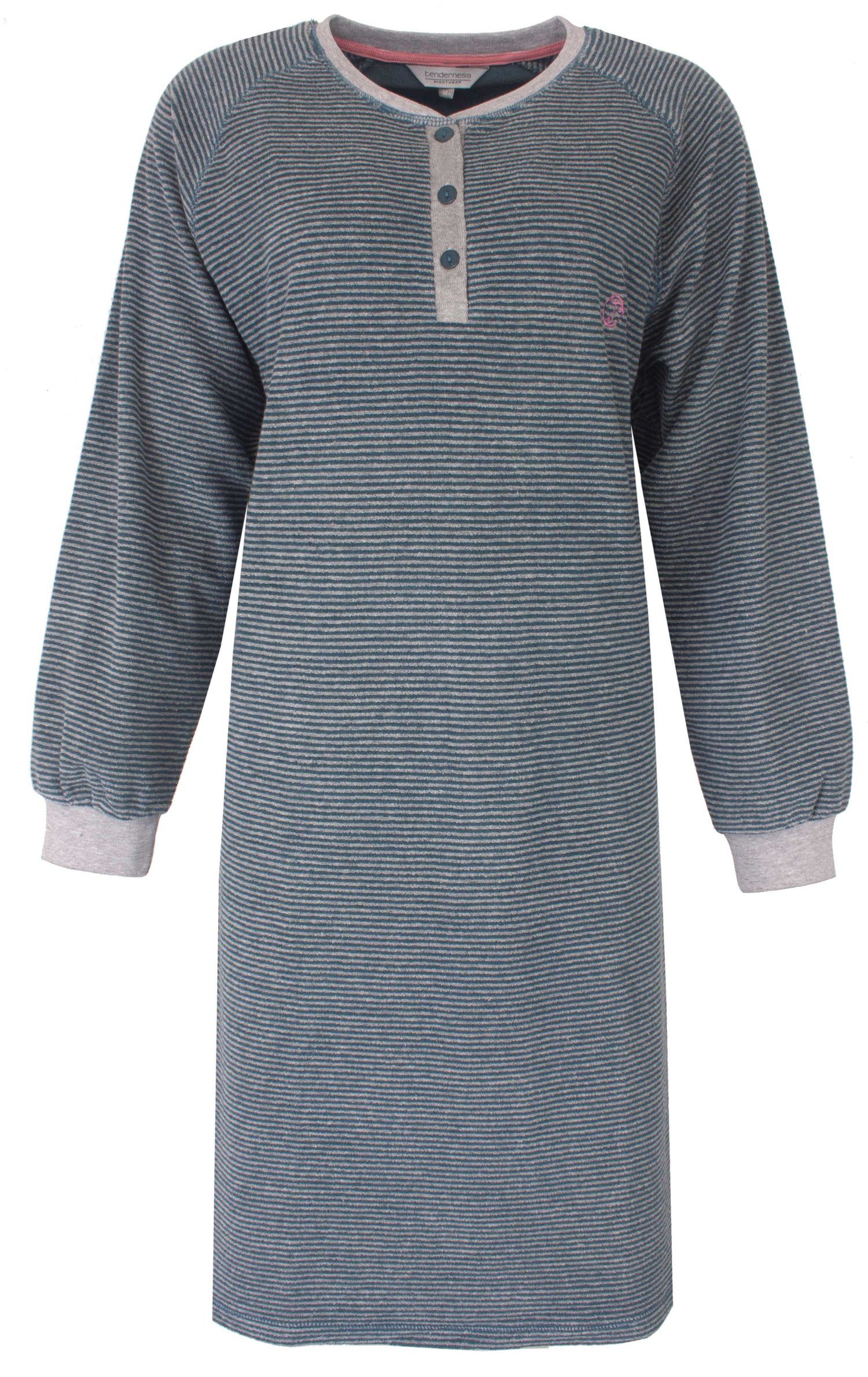 Tenderness Nachthemd Damen Frottee Schlafshirt (1-tlg) kuschelige Qualität günstig online kaufen