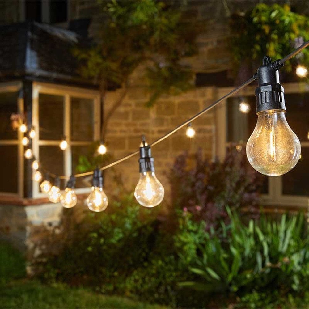 Smart Garden LED-Lichterkette ichterkette Decor Festoon LV String Lights, Warm White - Set of 10