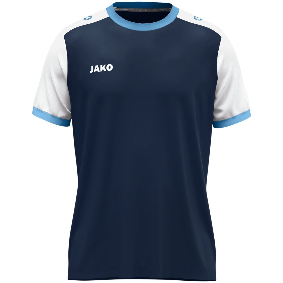Jako T-Shirt Dynamic Trikot (Polyester-Micro-Mesh) marineblau/weiss Kinder
