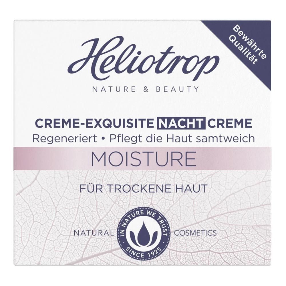 HELIOTROP Nachtcreme Moisture - Creme-Exquisite Nachtcreme 50ml