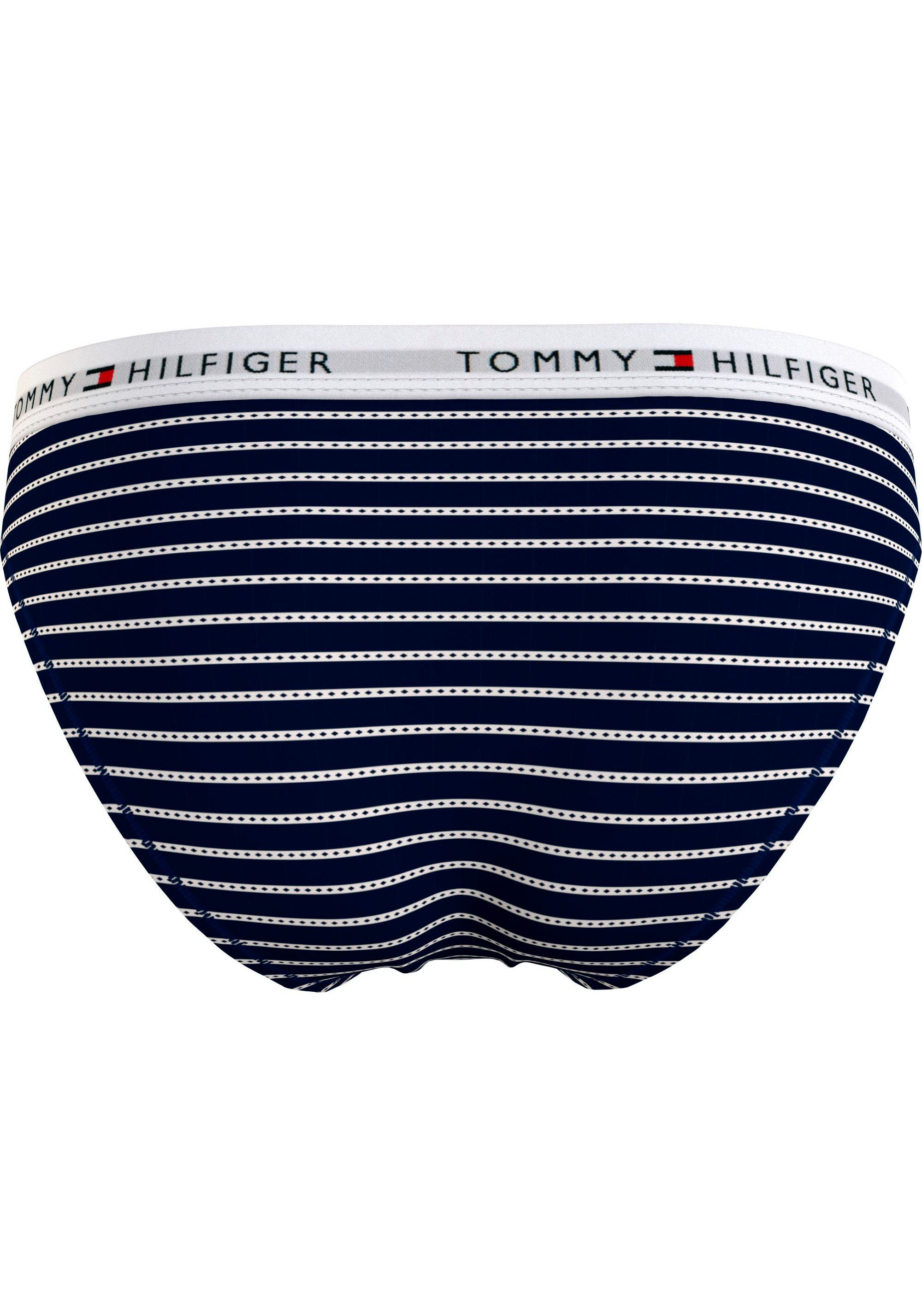 Argyle_Stripe_Desert_Sky Hilfiger Bikinislip Tommy Hilfiger Underwear Logobund mit BIKINI PRINT Tommy