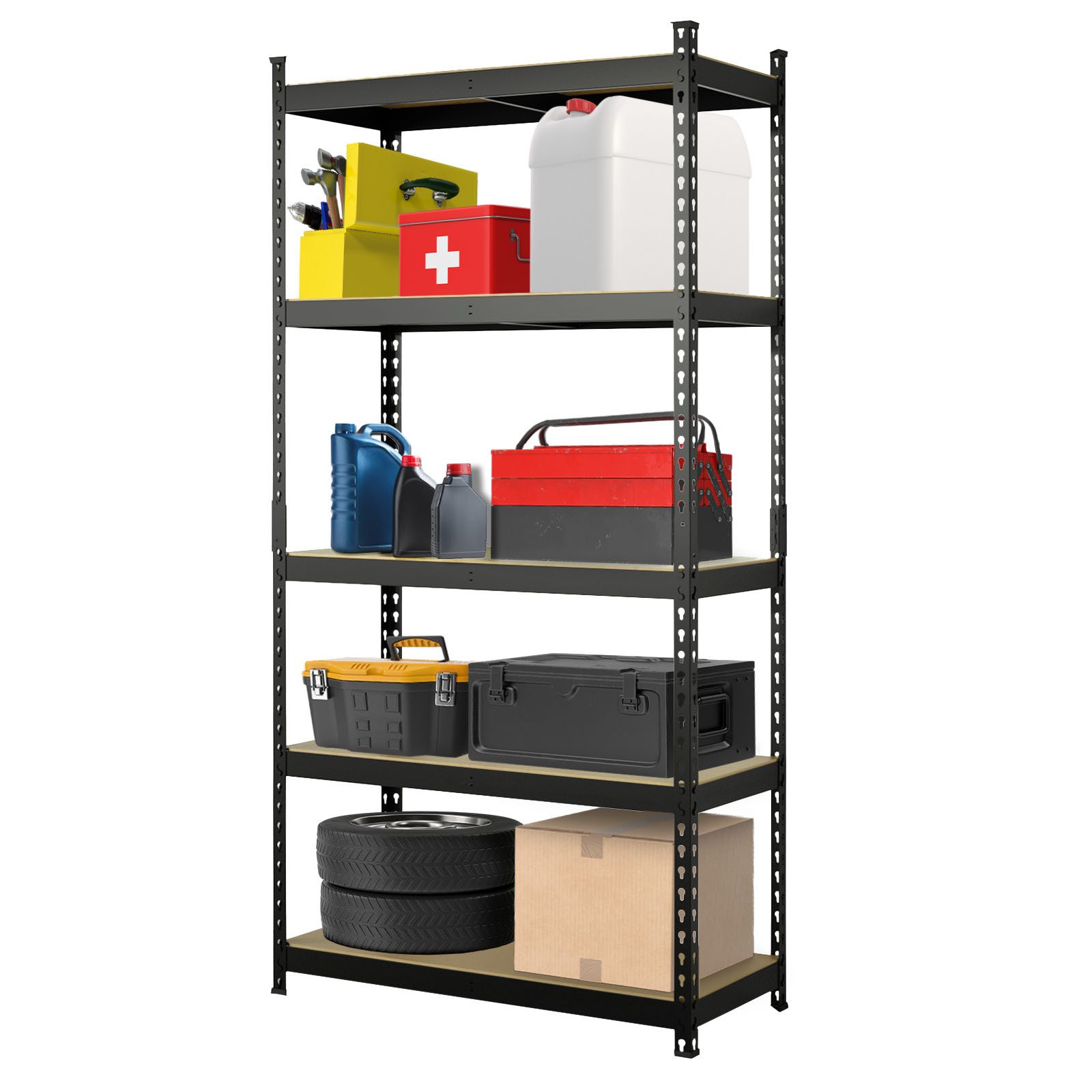 Floordirekt Schwerlastregal Rhino, Innovatives Stecksystem, Vielseitige Größen & Farben