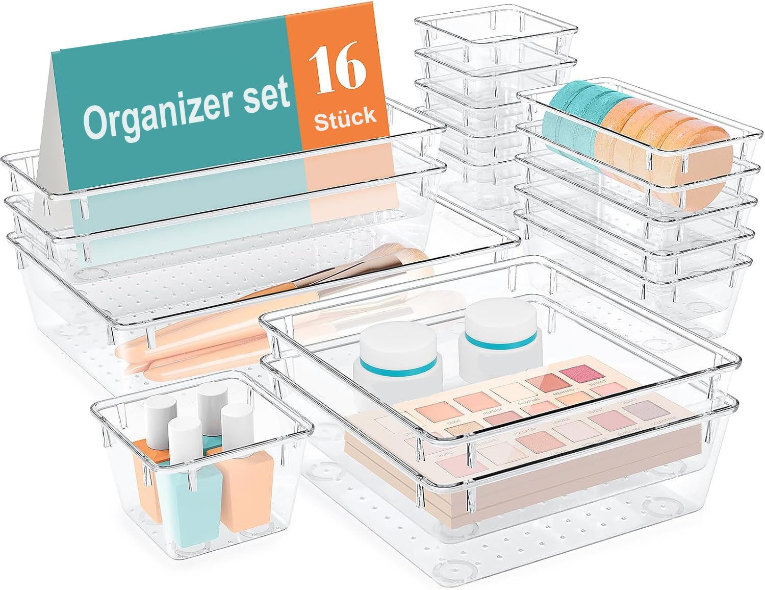 Organizer Schubladen Organizer set, Schubladen Ordnungssystem, Aufbewahrungsbox