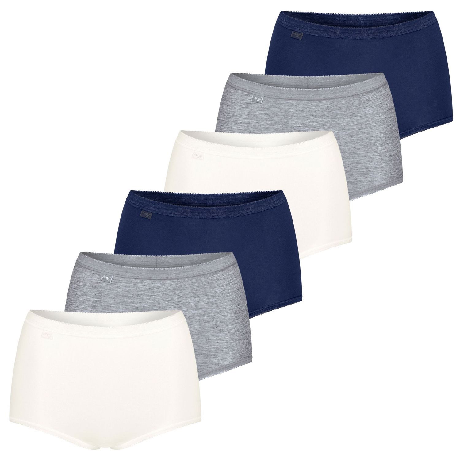 Grau / Weiß / Navy