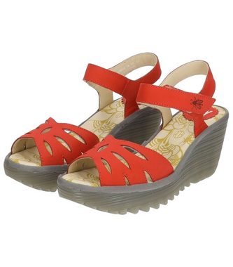 Fly London Sandalen Leder Keilsandalette