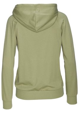 LASCANA Kapuzensweatjacke mit Reißverschluss, Loungeanzug