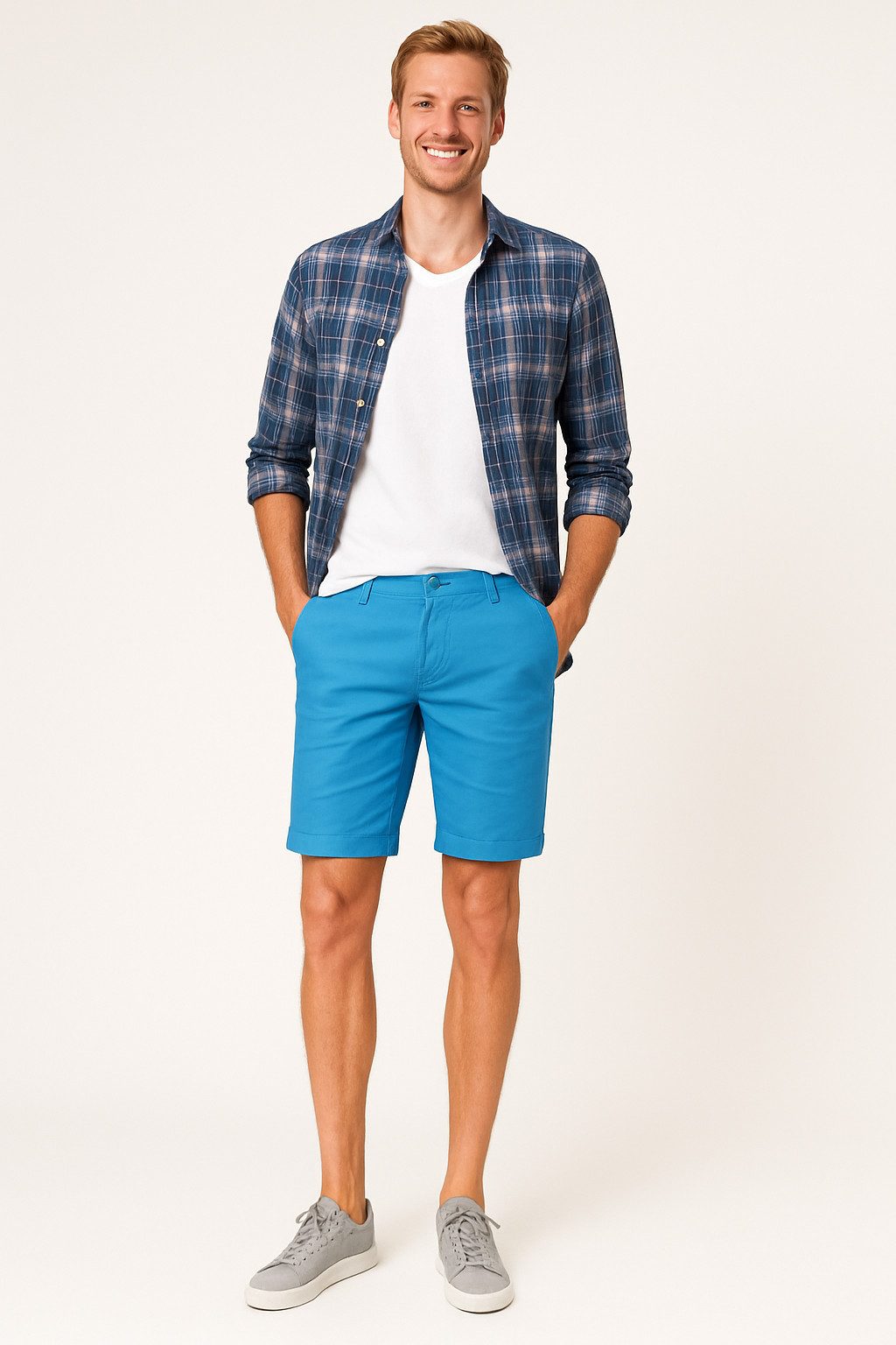 S&S Chinoshorts Chinoshorts Herren, Kurze Hosen Sommer Shorts Männer Baumwo günstig online kaufen