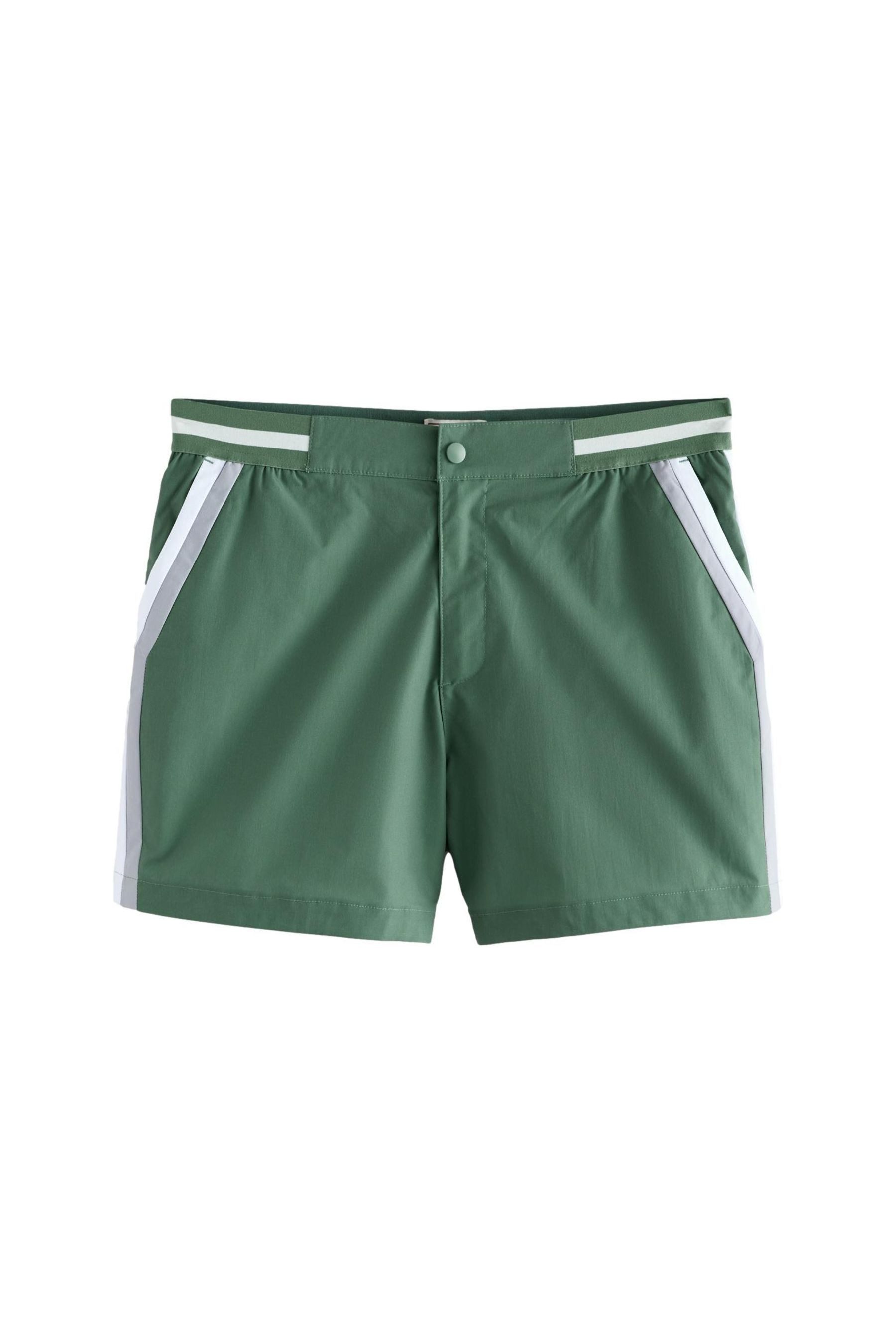 Badeshorts Badeshorts in Blockfarben 4{dq}