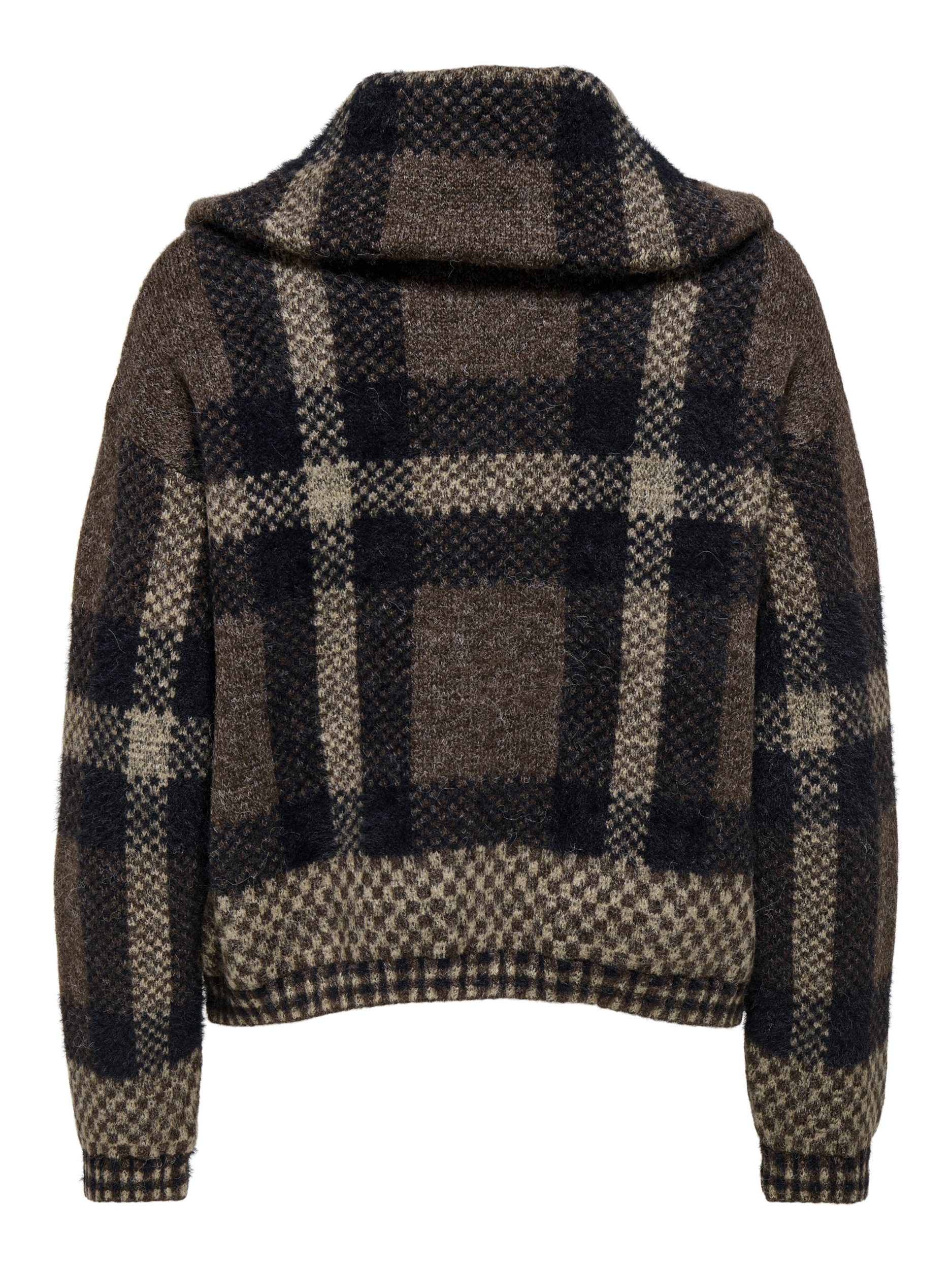 ONLY Strickjacke ONLMAROON LS ZIP COLLAR CARDIGAN KN günstig online kaufen