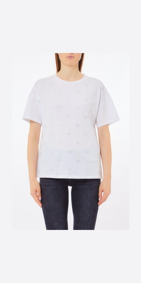 T-Shirt – Elegantes Damenshirt mit Strass