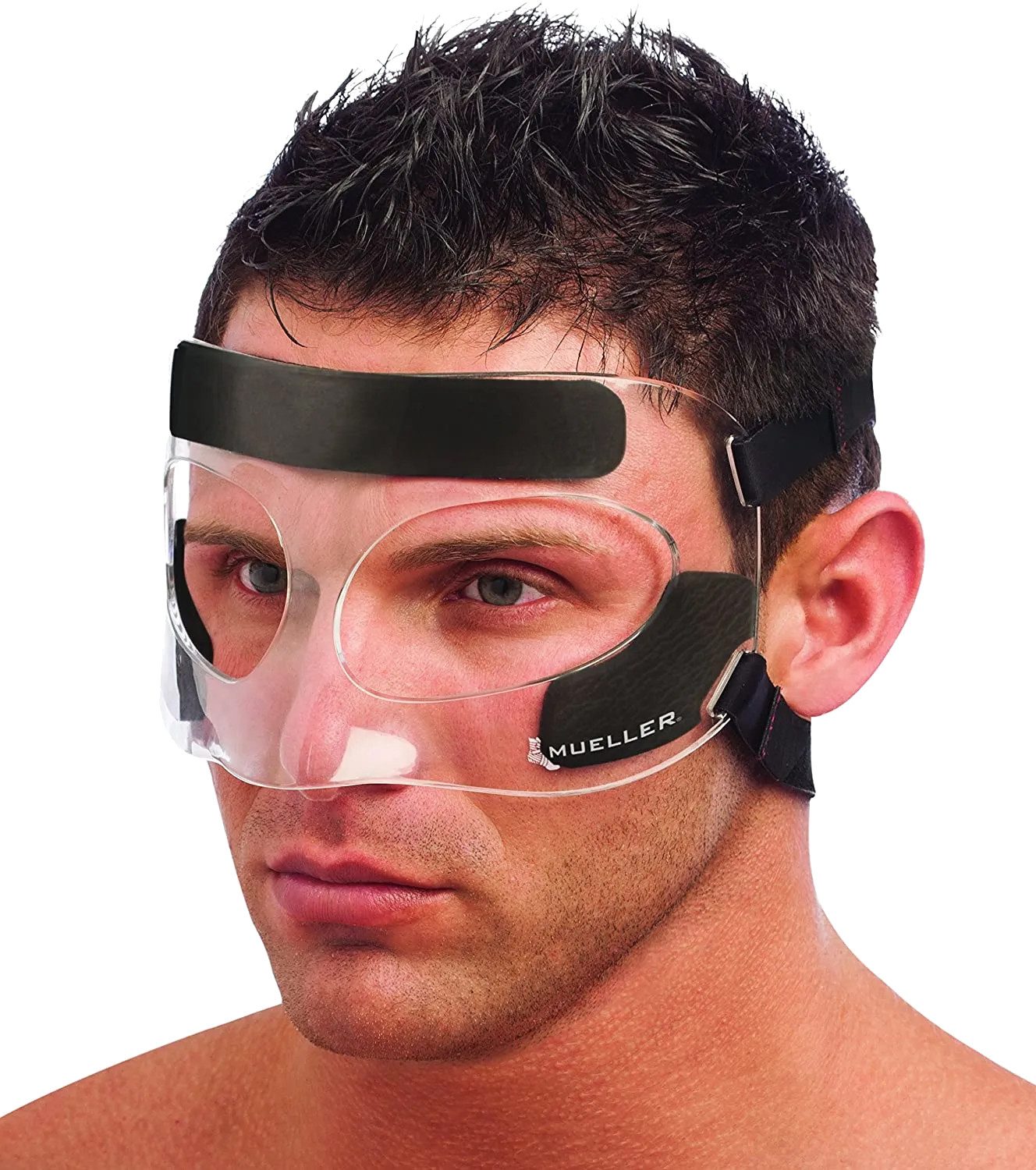 Mueller Sports Medicine Kopfschutz Mueller Face Guard Maximum Nasenschutz