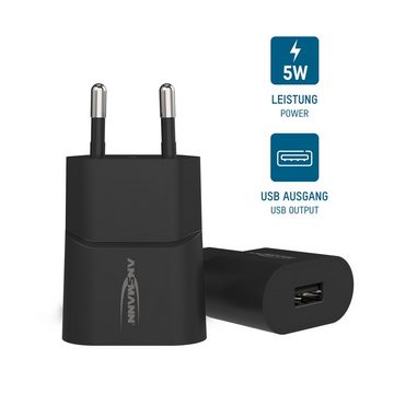 ANSMANN AG USB Ladegerät 5 W mit USB Schnellladung USB-Ladegerät