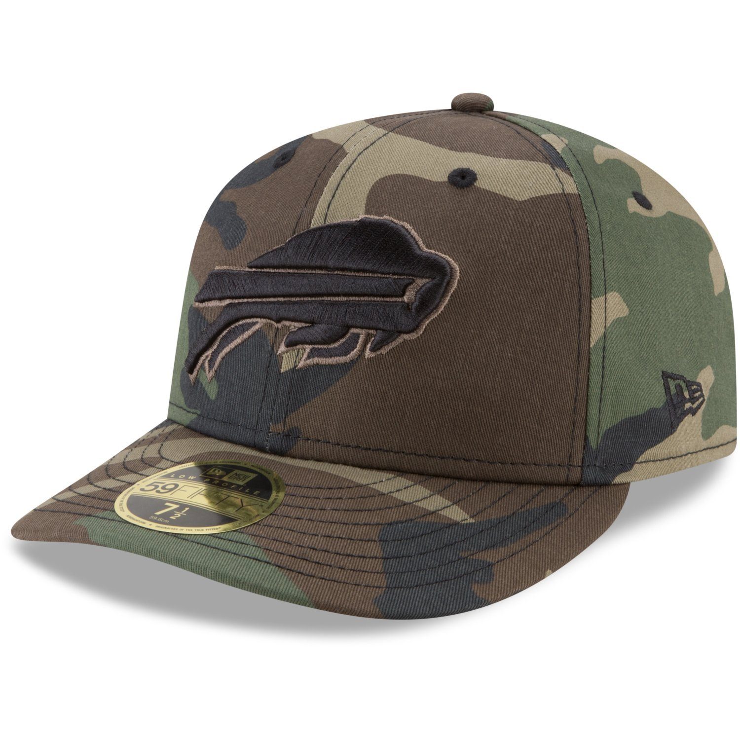 New Era Fitted Teams Profile Bills 59Fifty Low woodland Buffalo NFL Cap