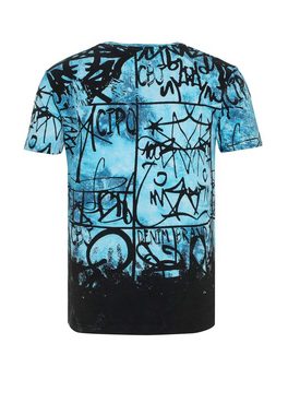 Cipo & Baxx T-Shirt mit lässigem Allover-Print