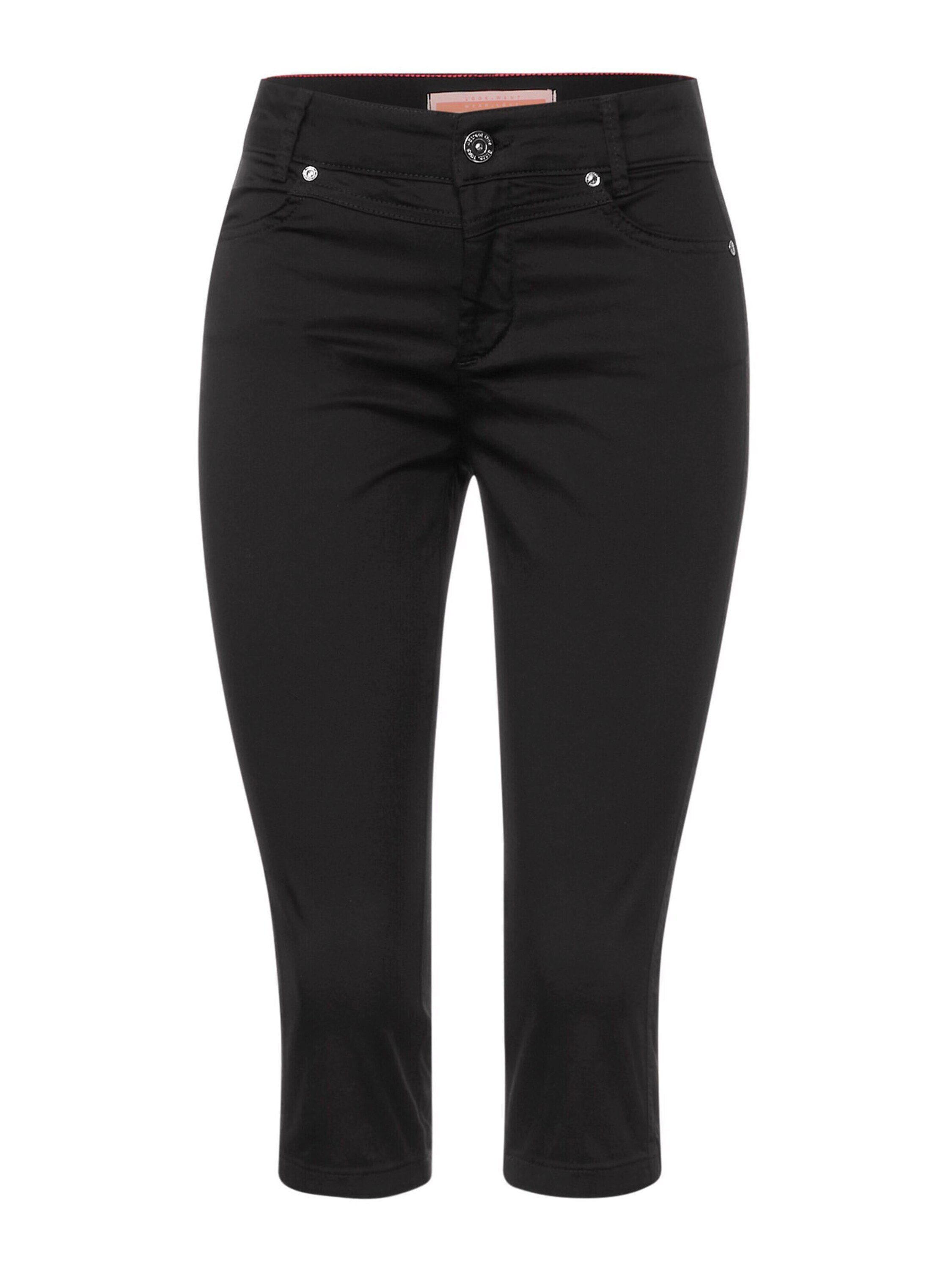 3/4-Jeans Black Weiteres Detail STREET ONE (1-tlg)