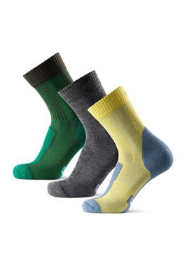 DANISH ENDURANCE Basicsocken Merino Hiking Light (Packung, 3-Paar) milde Temperaturen, für Herren, Damen & Kinder