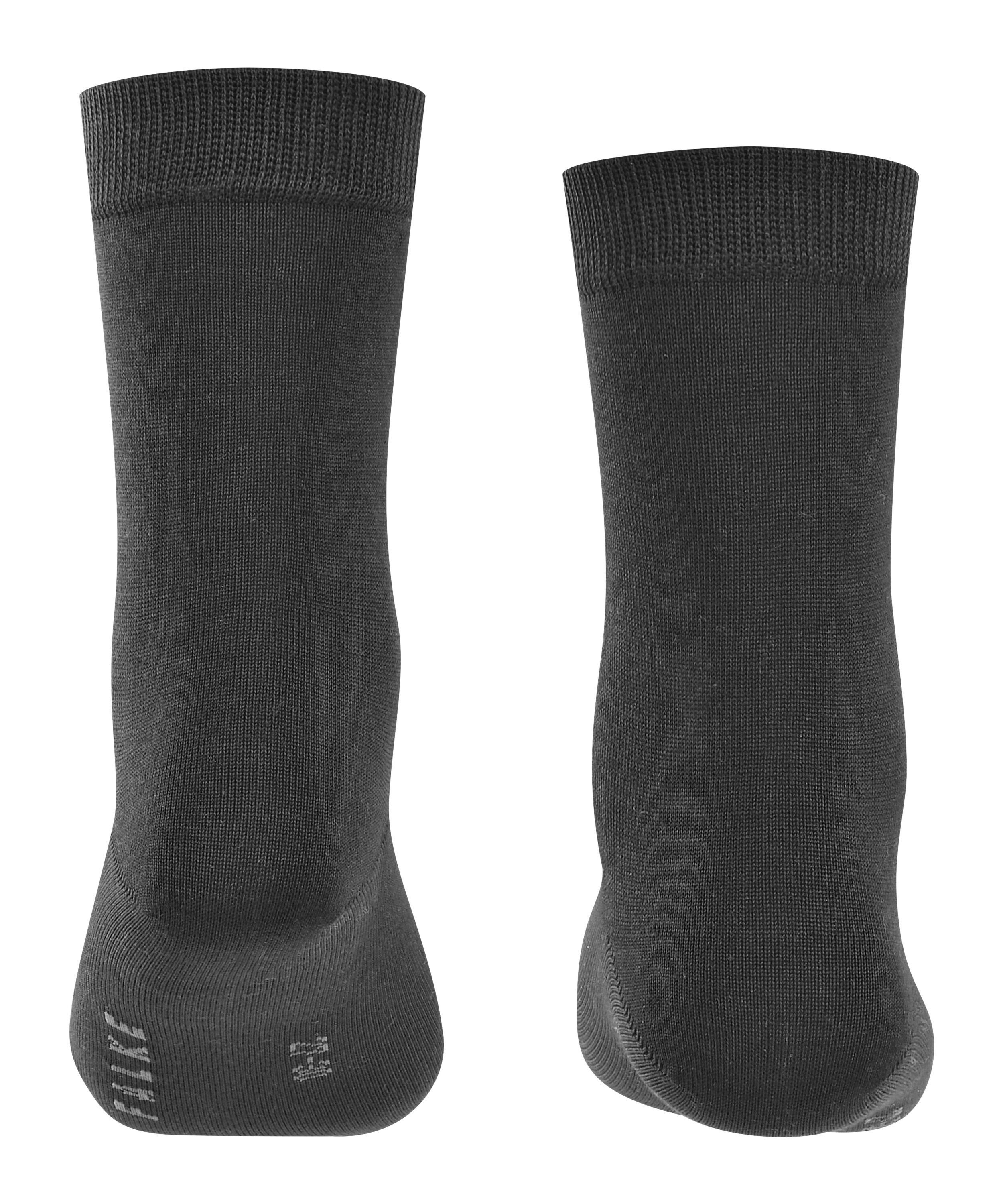 Socken (3000) Cotton Finesse black (1-Paar) FALKE
