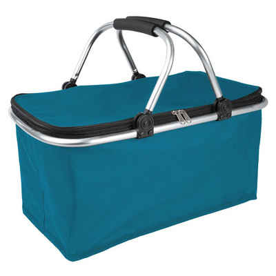 ONVAYA Einkaufskorb faltbare Einkaufstasche mit Kühlfunktion+Deckel, Isolierkorb, Faltkorb