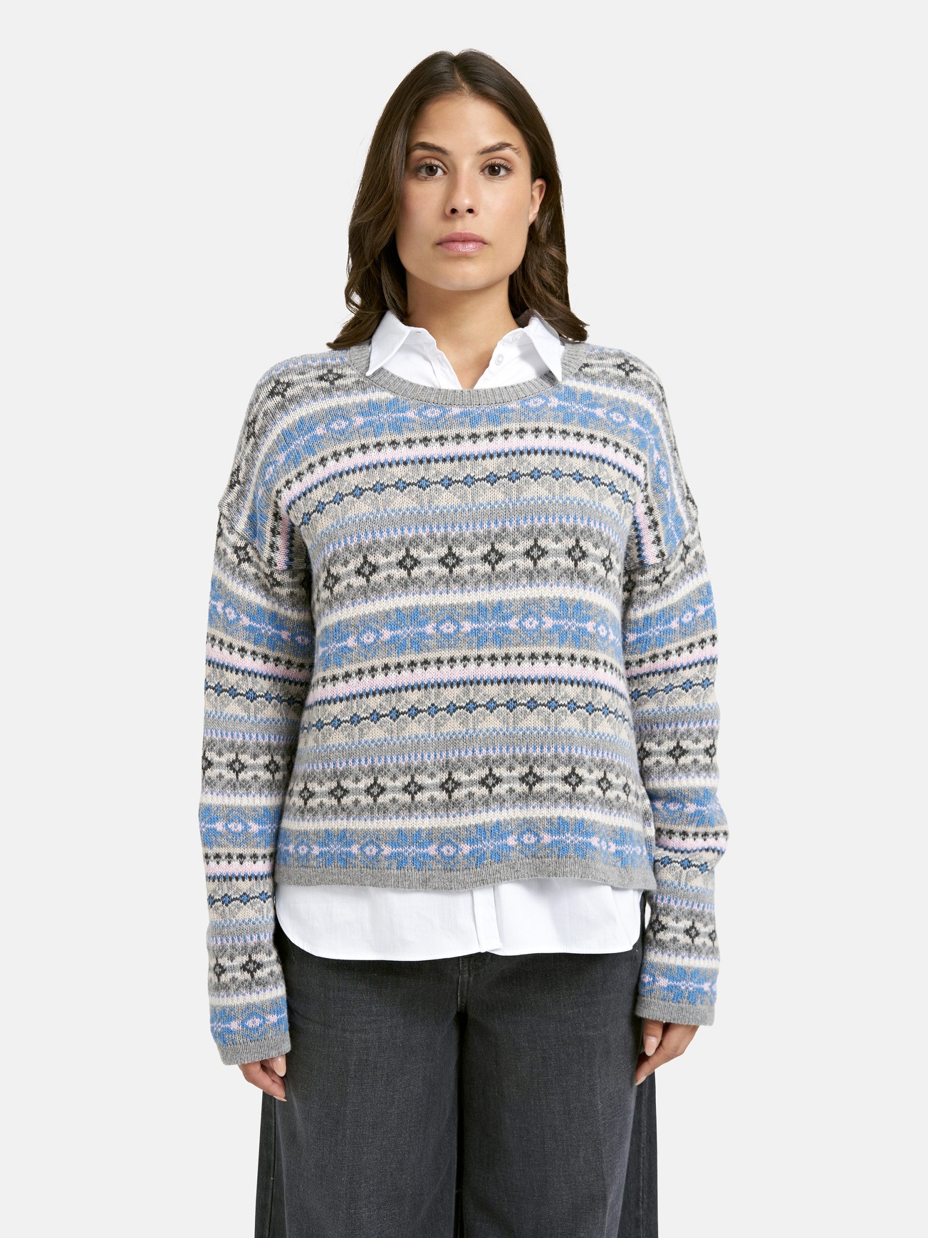 Smith & Soul Strickpullover JACQUARD PULLOVER1
