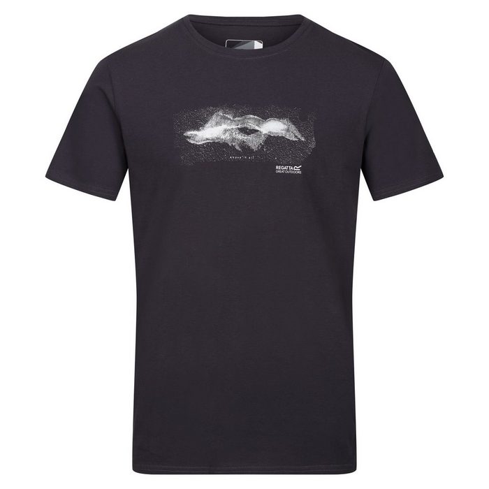 Regatta T-Shirt Breezed III für Herren mit Grafikprint