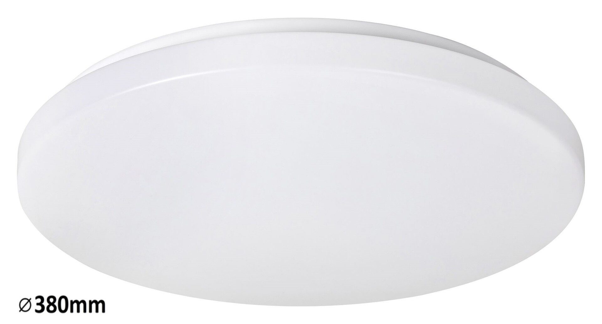Rabalux LED Deckenleuchte "Rob" Metall, weiß, rund, 32W, neutralweiß, 2600lm, 4000K, ø380mm, neutralweiß