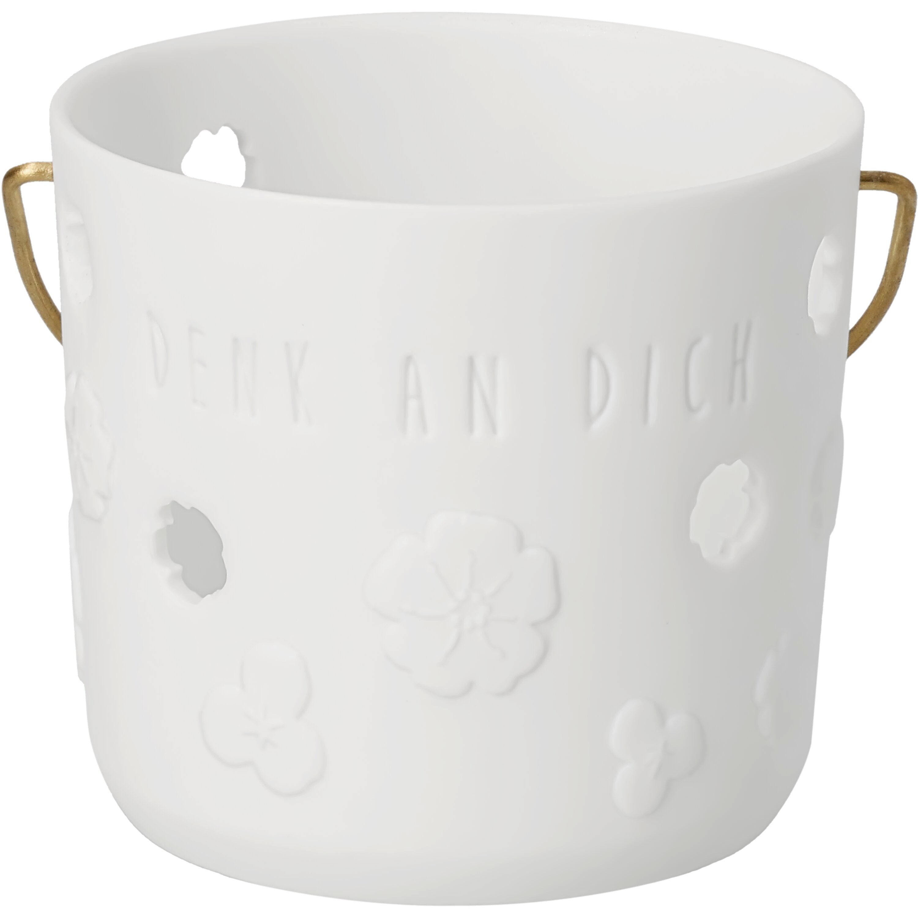 Räder Design Kerzenlaterne Geschenklaterne Denk an dich von räder design aus Porzellan Maße 6,4x