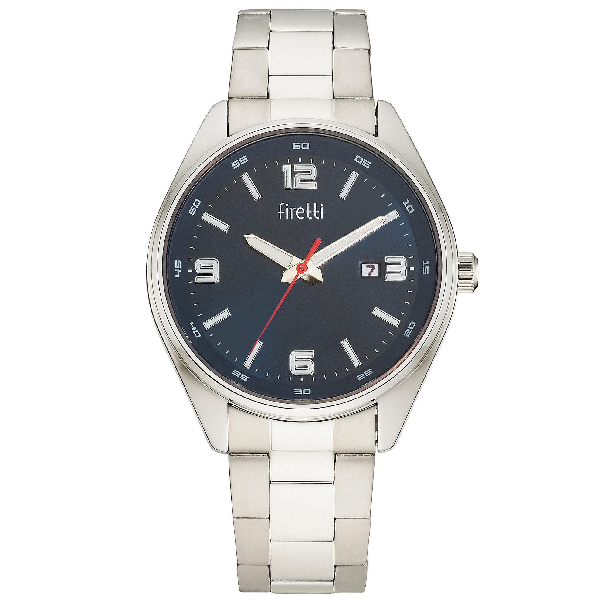 Firetti Quarzuhr classic heritage, Armbanduhr, Herrenuhr, Edelstahlarmband, analog, Tag