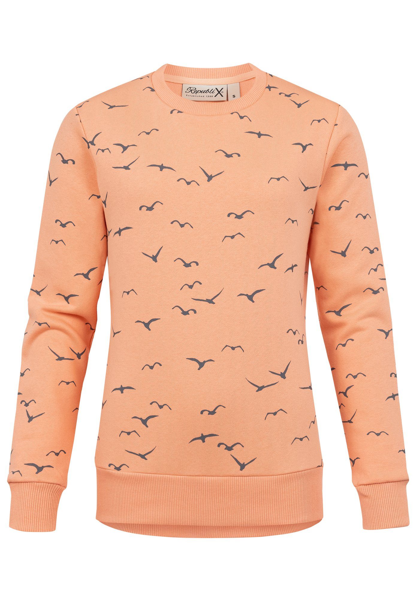 REPUBLIX Sweatshirt ANA Damen Print Kapuzenpullover Sweatjacke Pullover Hoo günstig online kaufen