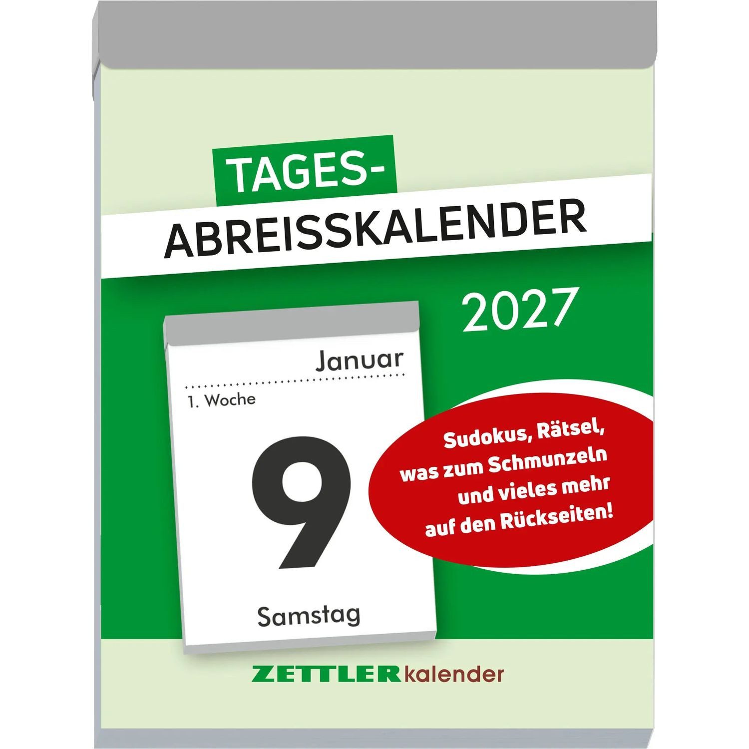 Wandkalender Tagesabreißkalender XL 2027