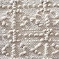 LaLe Living Pouf »Sitzhocker Doku aus Baumwolle in Elfenbeinweiß, 40 x 40 cm Boho Stil«, Bild 2