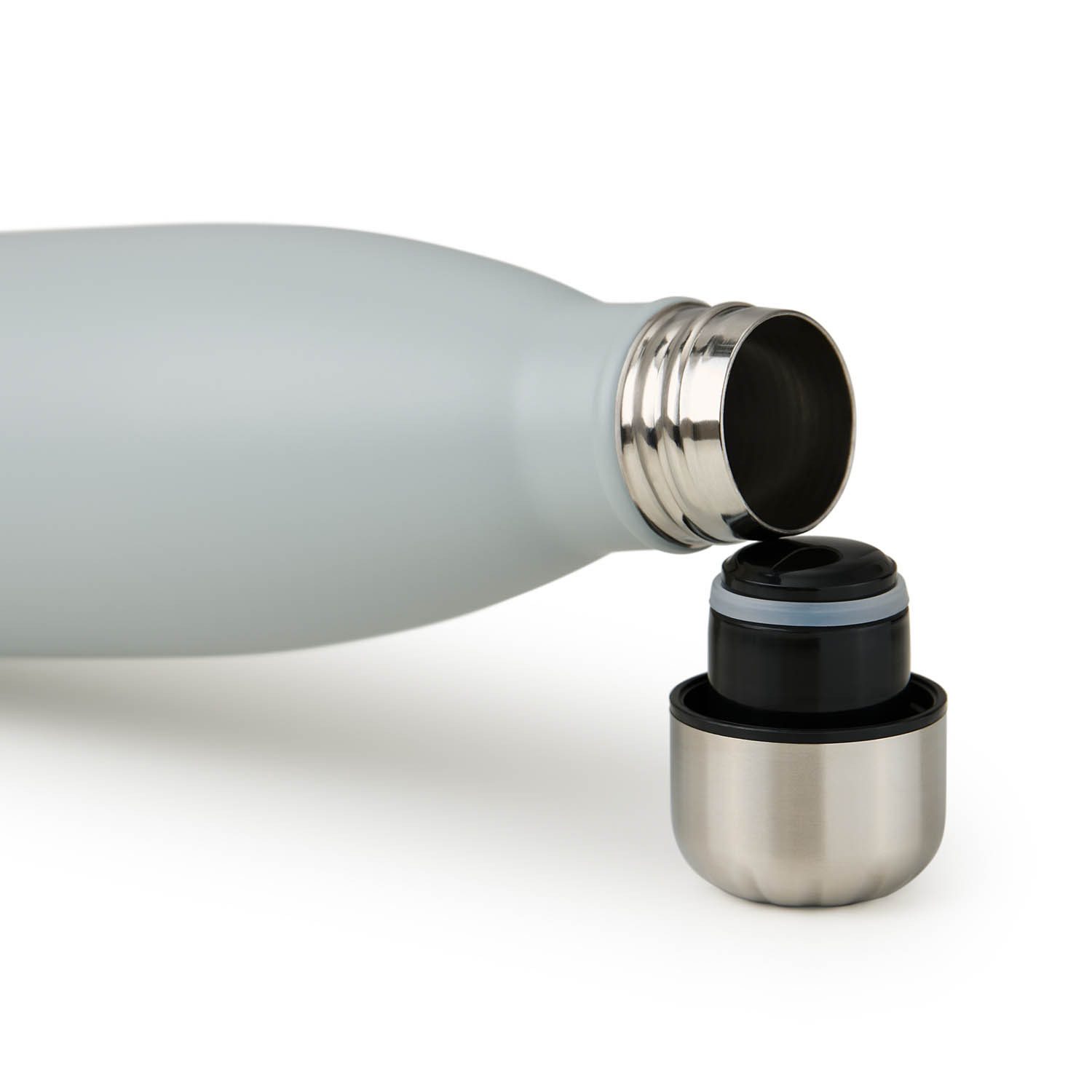 Blumtal Isolierflasche Thermoflasche Edelstahl - auslaufsiche Isolierflasche, BPA-frei, stundenlange Isolation von Warm & Kaltgetränken - rostbeständig – Bild 3 von 5