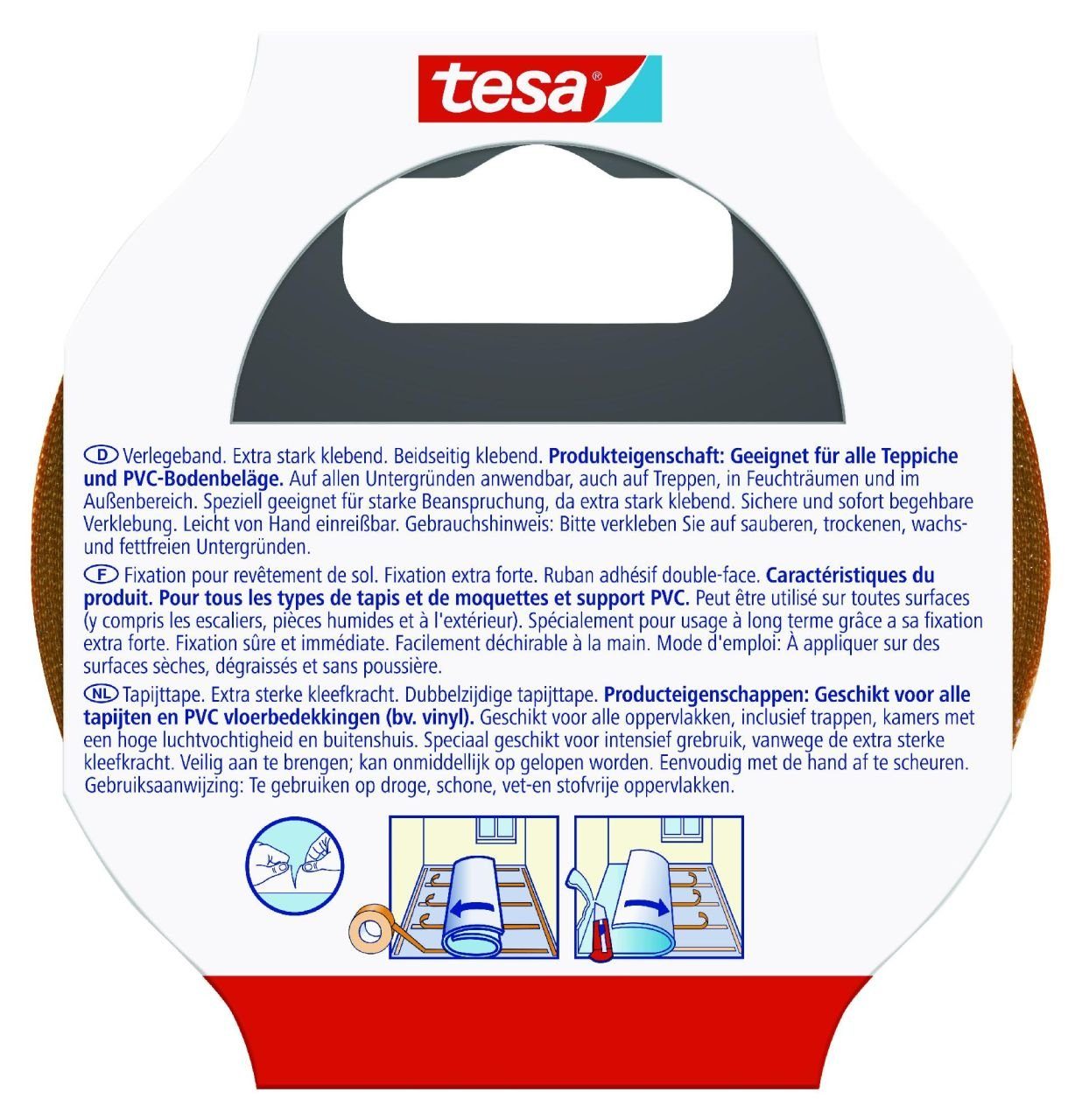 tesa Verlegeband tesa Verlegeband 5 m x 50 mm günstig online kaufen