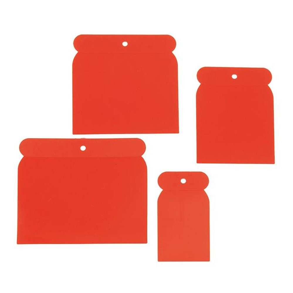 mako Flächenspachtel (4-St) für Karosserie, Set, 3 Stern