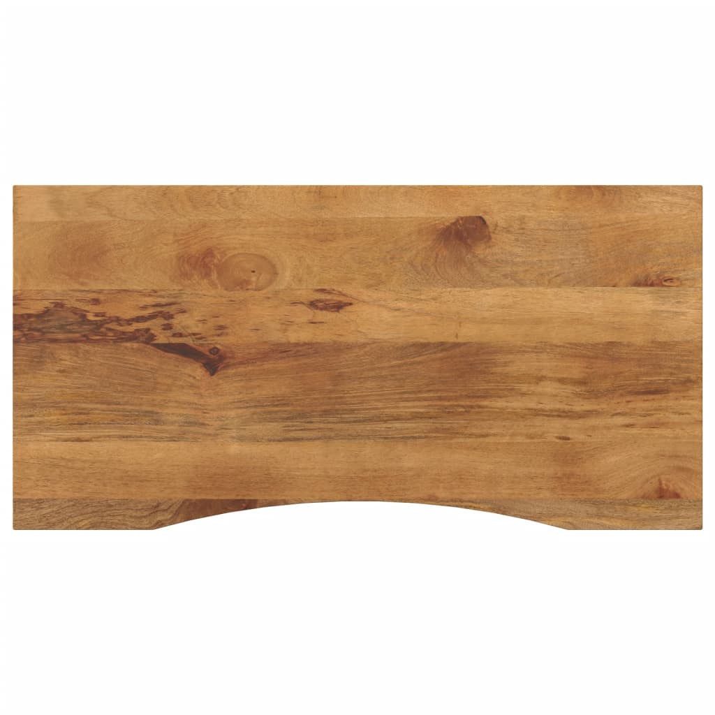 vidaXL Tischplatte Schreibtischplatte mit Aussparung 110x50x2,5cm günstig online kaufen