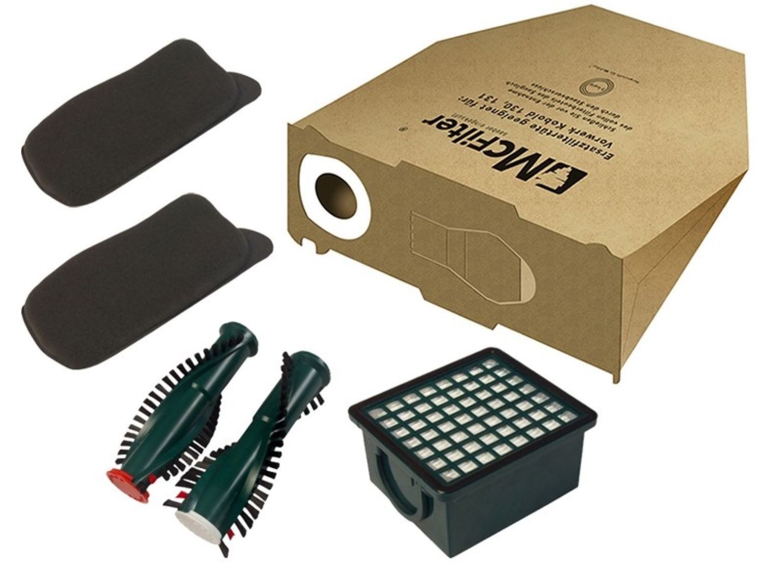 Staubsaugerbeutel passend für Vorwerk Kobold VK 130, VK 131, SC