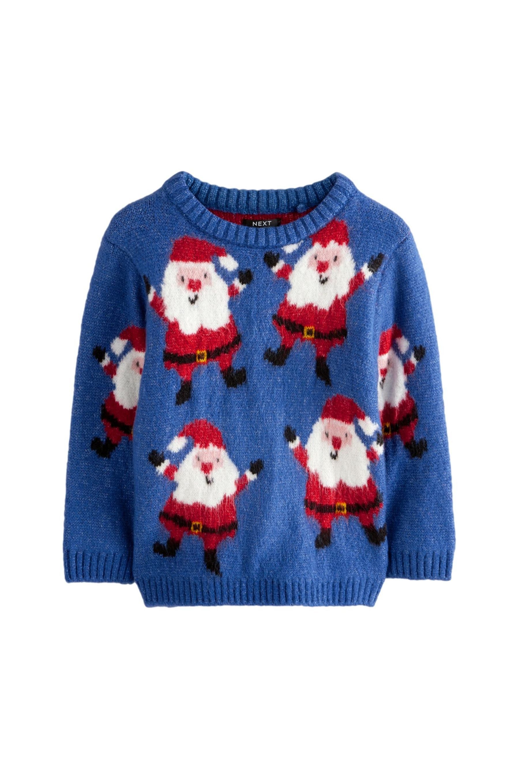 Next Rundhalspullover Weihnachtspullover mit Rundhalsausschnitt (1-tlg) günstig online kaufen