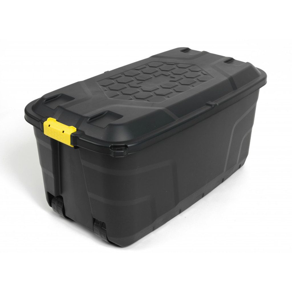 Kreher Aufbewahrungsbox 'Heavy Duty', robuste Rollbox mit Deckel, abschließbar (Größe wählbar) (1 St)