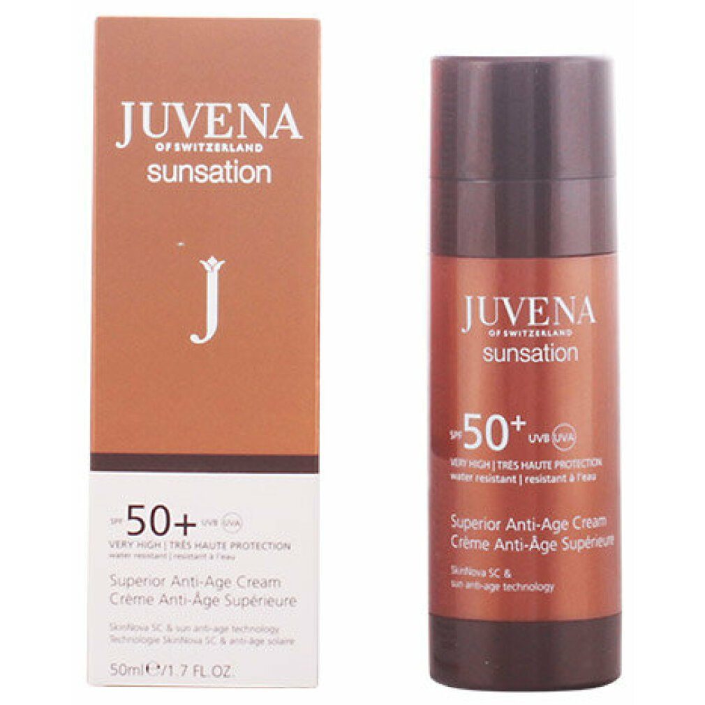 Sonnenschutzcreme Sunsation Sonnencreme Anti-Age-Cream SPF 50+ (50ml)