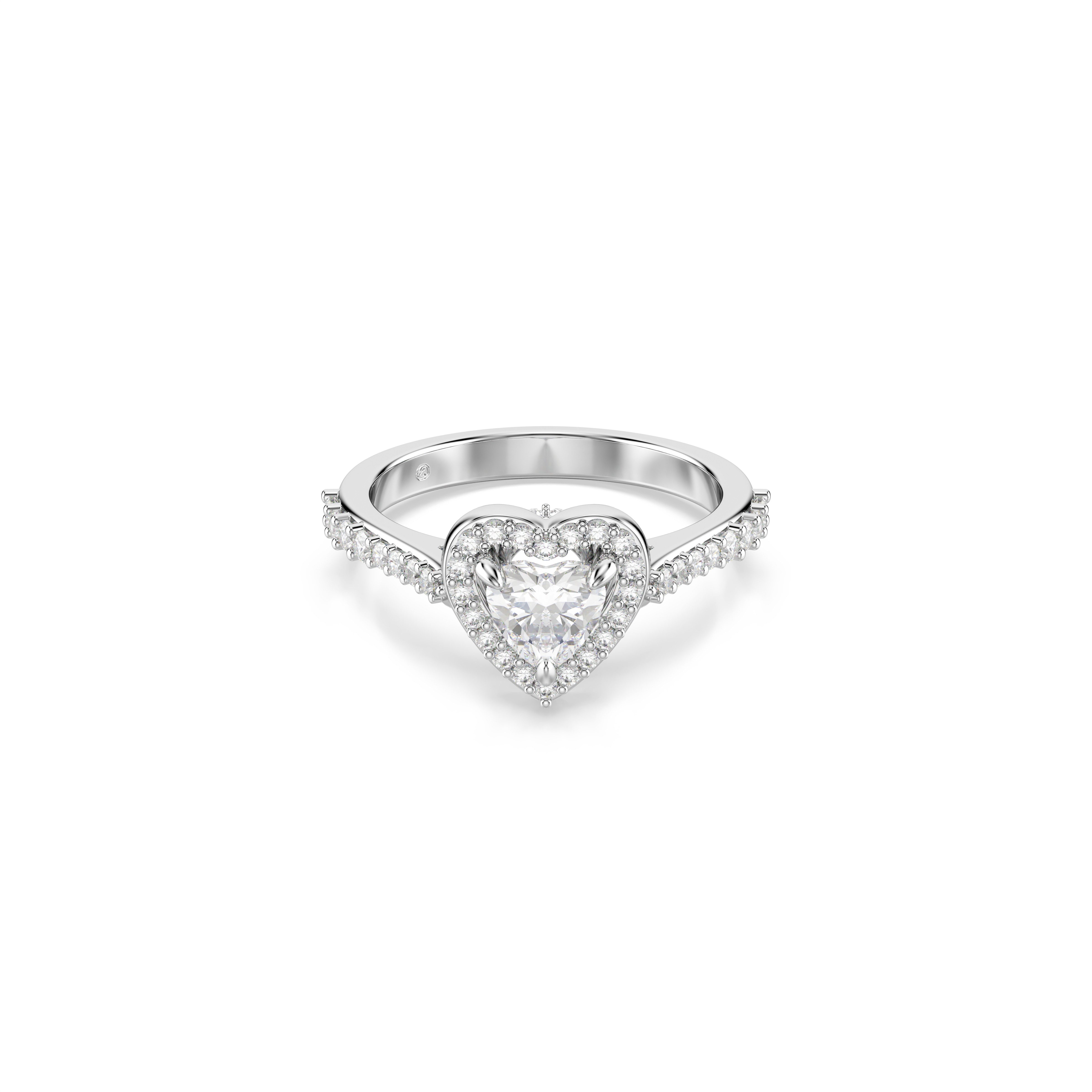 Swarovski Fingerring Schmuck Geschenk Una Ring, mit Swarovski® Kristall, Zirkonia (synth)