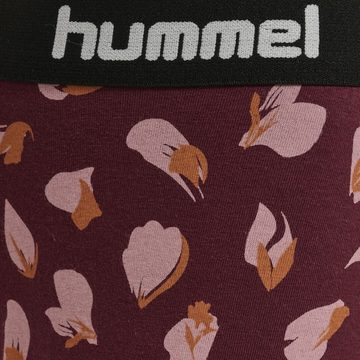 hummel Schlafanzug hmlCAROLINA NIGHT SUIT (Set, 2 tlg., Oberteil und Hose) Druckmotiv Markenlogo