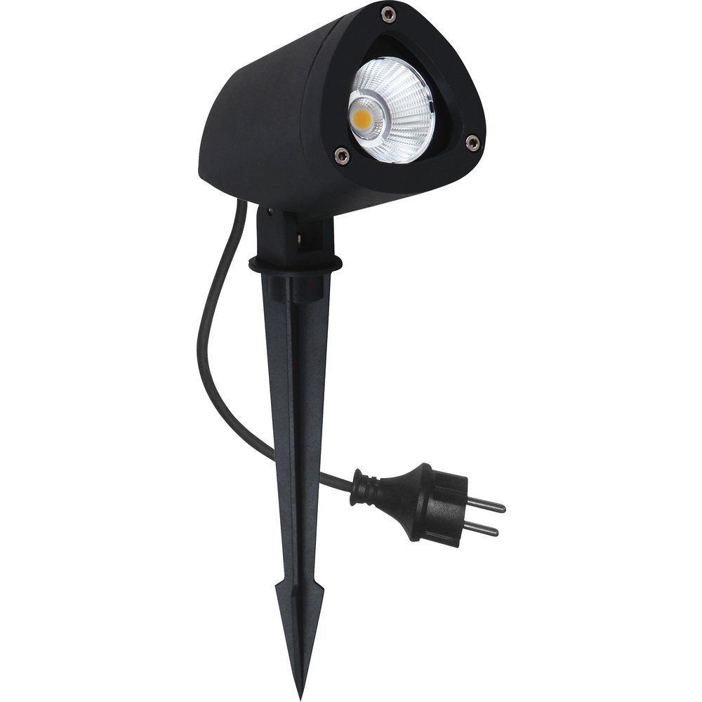 Megatron Gartenleuchte Megatron MT70801 Gartia M LED-Gartenstrahler LED LED fest eingebaut