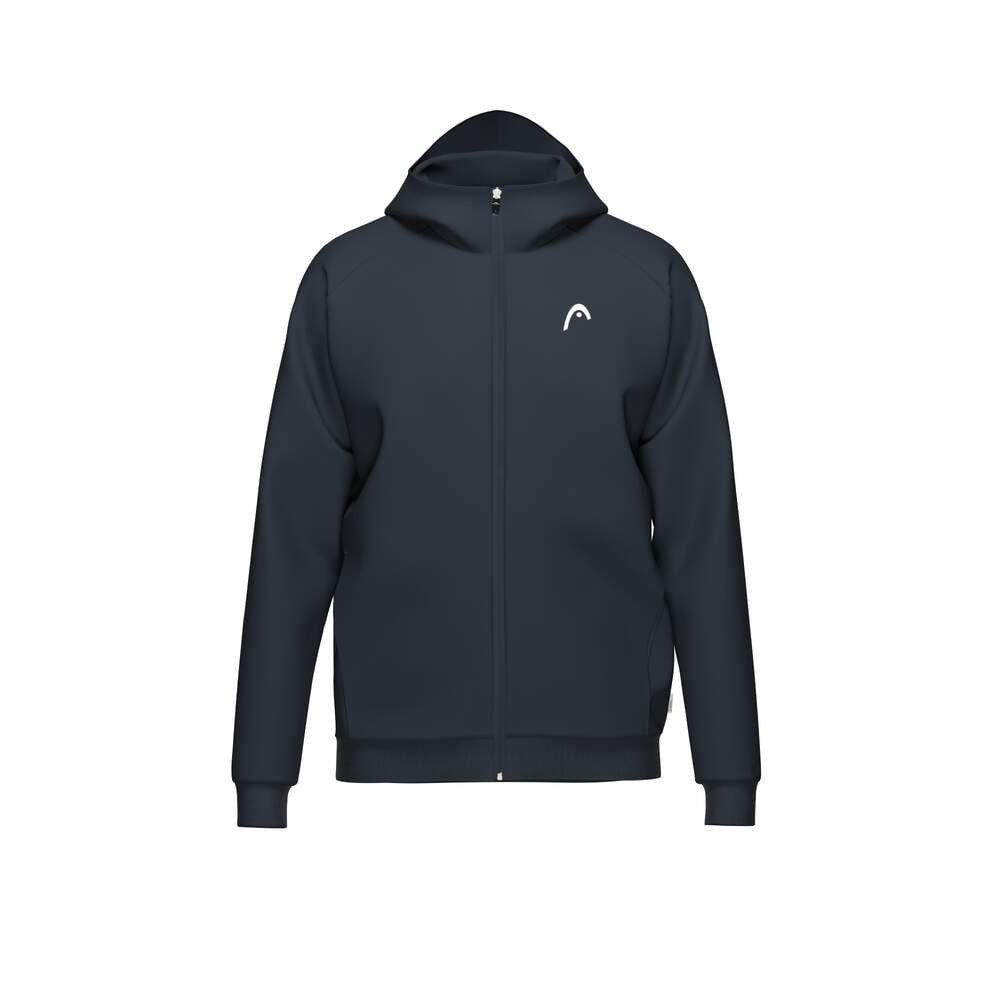 Head Tennisjacke Vision mit Kapuze (Moisture Transfer Microfiber Technologie) navyblau