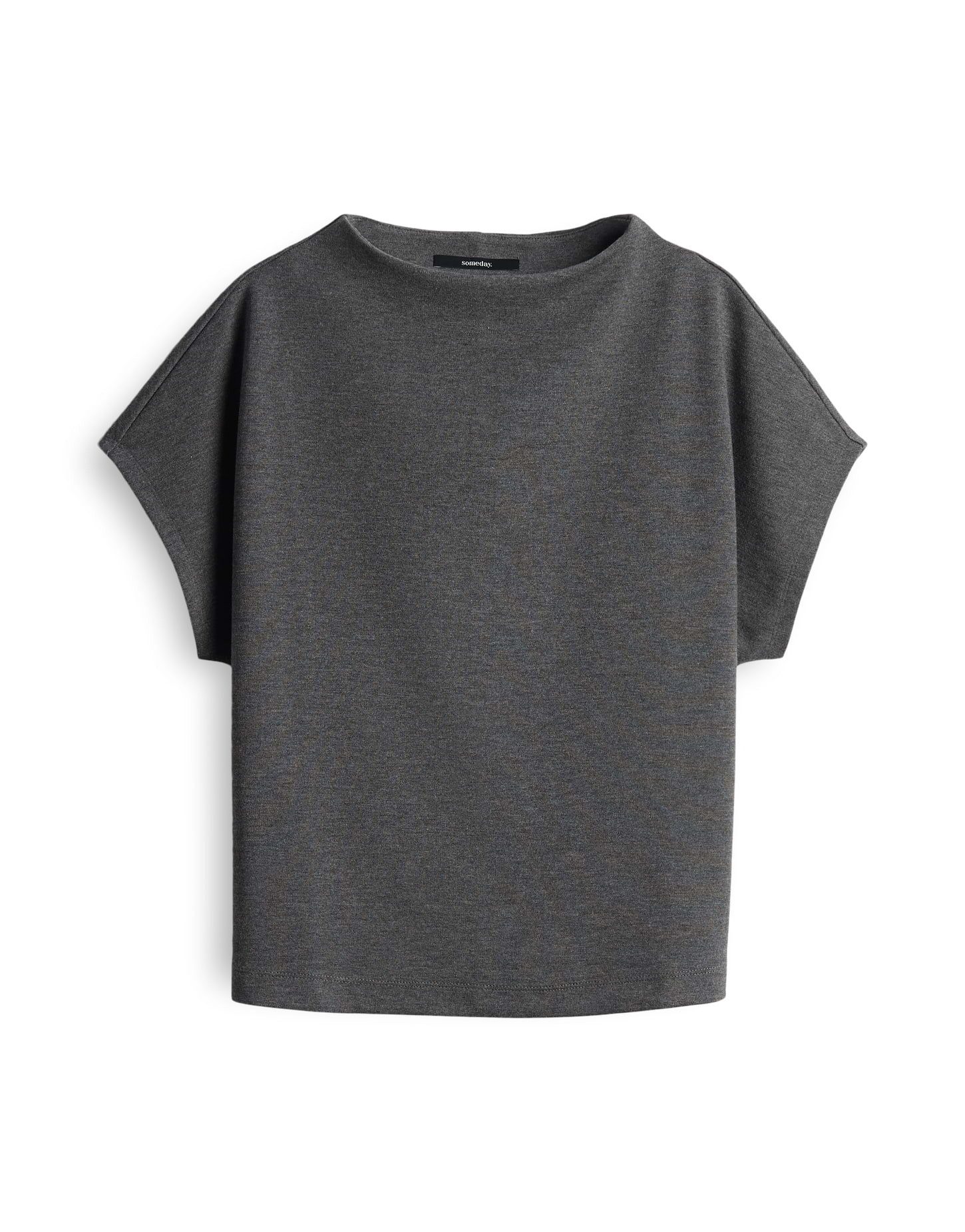 someday Kurzarmshirt KALENE Regular in Mélange lockere Passform, O-Form, Mé günstig online kaufen