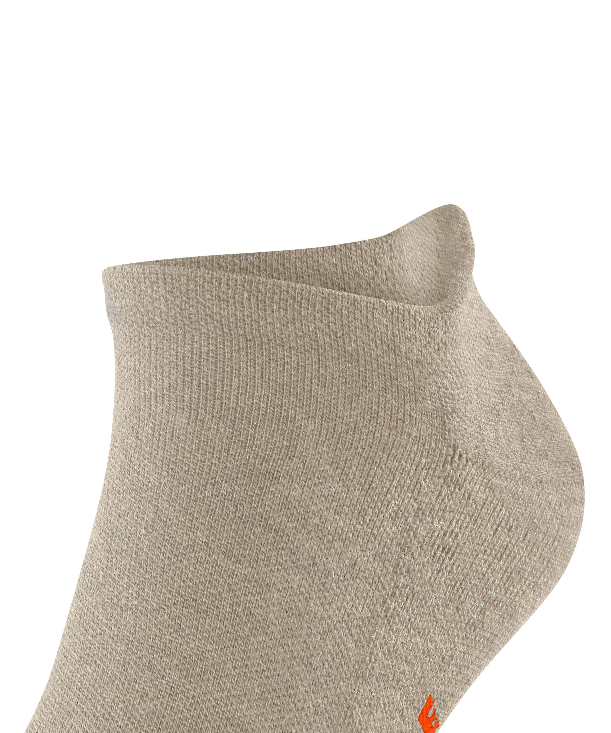 FALKE Sneakersocken Keep Warm Sneakersocken (1-Paar) mit Merinowolle und Plüschsohle