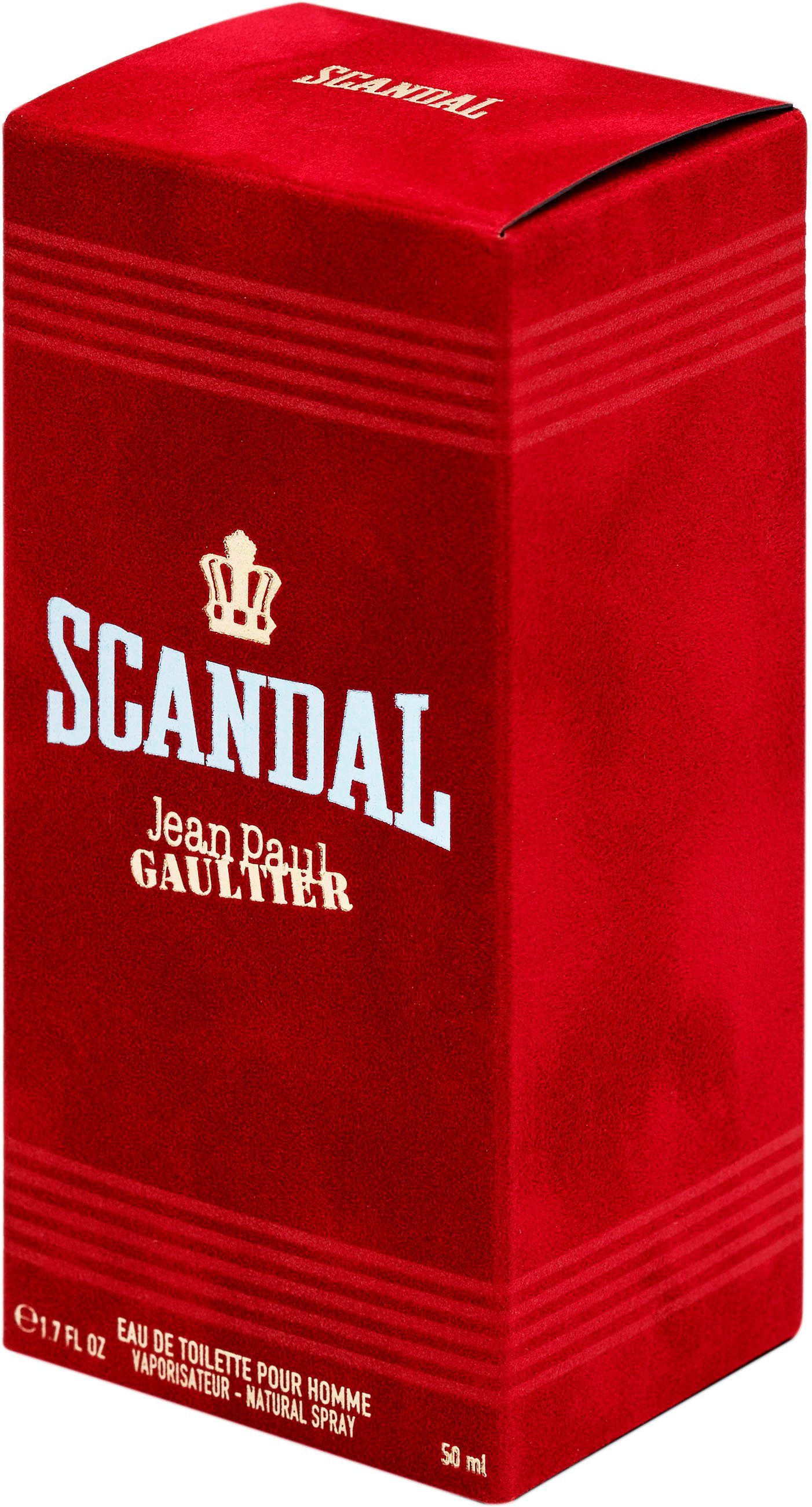 JEAN PAUL GAULTIER Eau de Parfum Scandal Pour Homme Le Parfum Intense, mit Geranie in der Herznote.