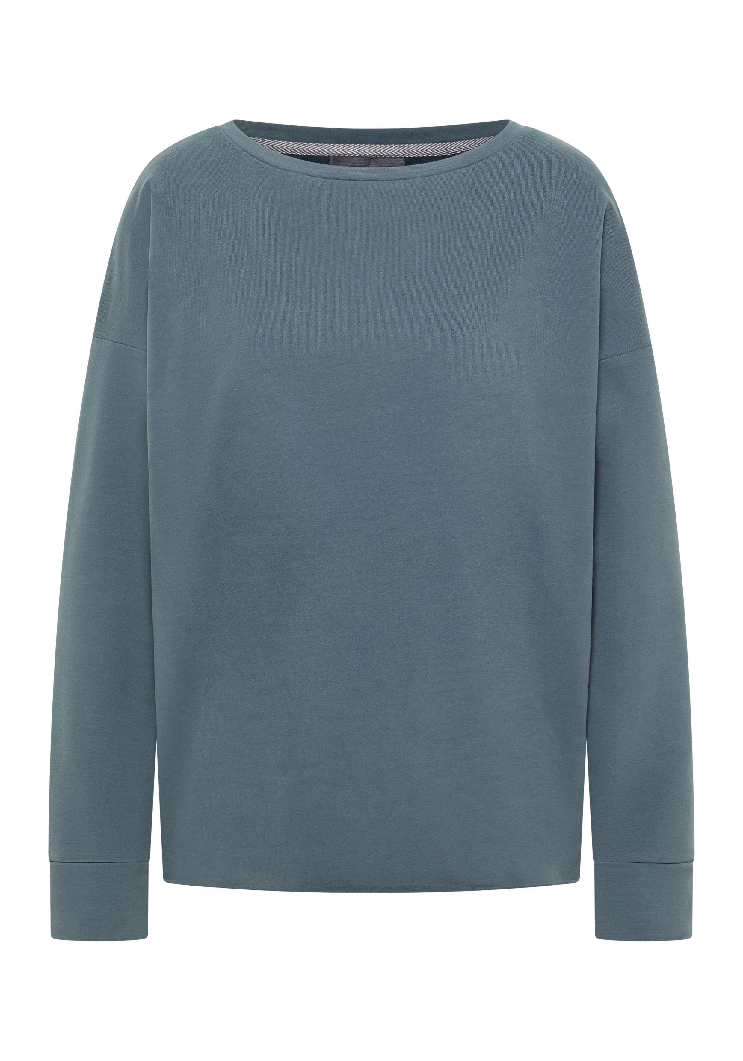 Elbsand Sweatshirt Riane Rundhalsausschnitt, leicht kastige Schnittform