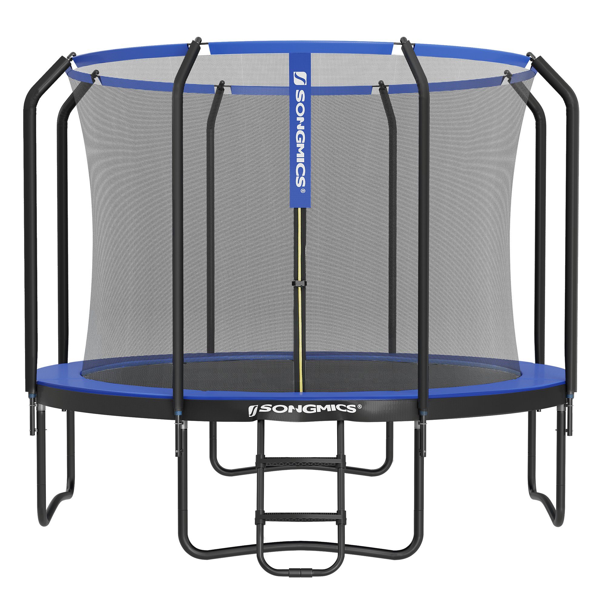 SONGMICS Gartentrampolin Ø 305/366 cm Trampolin, gepolstertes Gestell