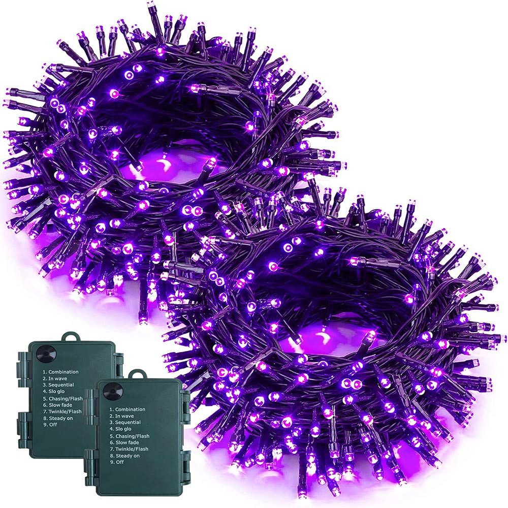 MUPOO LED-Lichterkette Halloween Lichterkette 5/10m,Weihnachtsdeko,Wasserdi günstig online kaufen