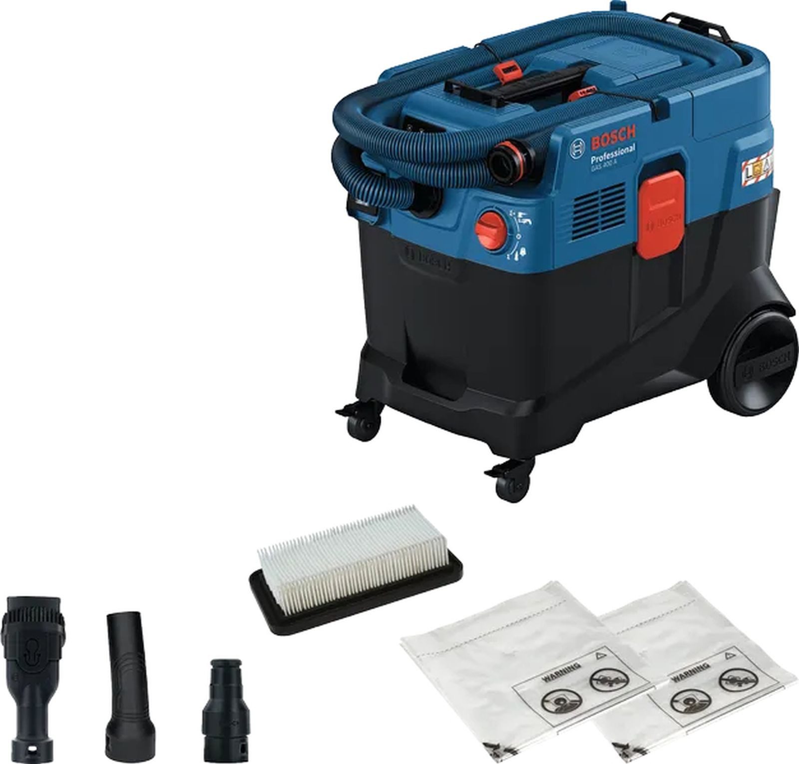 Bodenstaubsauger GAS 400 A Professional Nass-/Trockensauger blau/schwarz