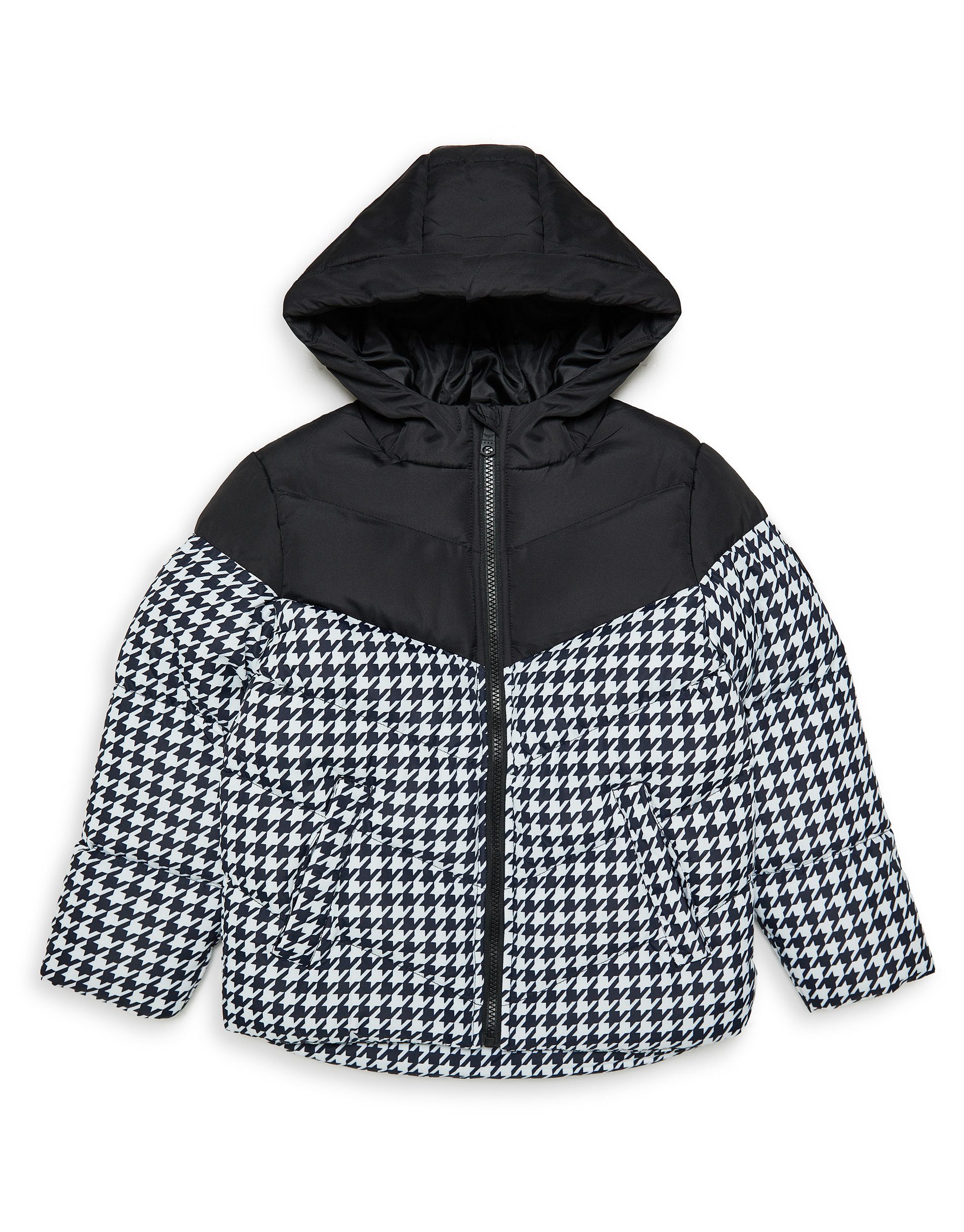 Threadgirls Wintermantel THB Rummy (1-tlg) mit großer Kapuze